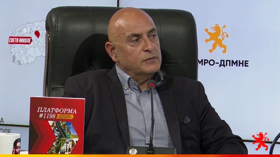 Владев: Благодарение на Владата предводена од ВМРО-ДПМНЕ која работи чесно во Свети Николе ќе се реализираат голем број на проекти